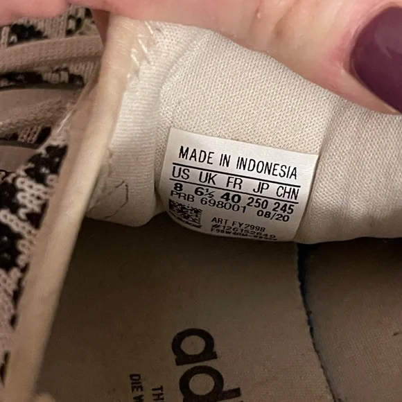 Adidas Swift Run X Sneaker Leopard Size 8 - Picture 5 of 5